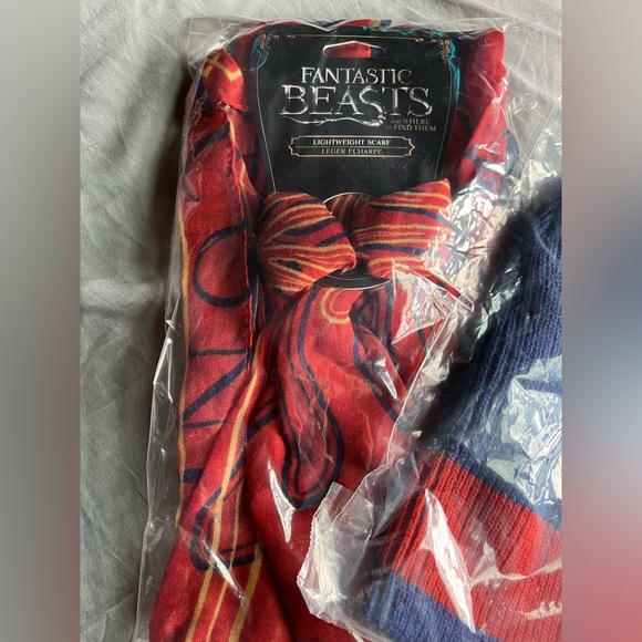 Fantastic Beasts Beanie & Scarf Macusa Bundle (NWT) - Picture 2 of 10